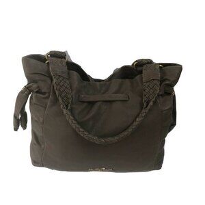 Elliot Lucca Handbag Leather Taupe Shoulderbag Tote Satchel